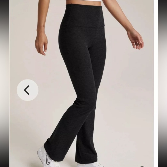 Beyond Yoga Pants - Beyond Yoga Spacedye Limitless High Waisted Straight Leg legging Pant Medium